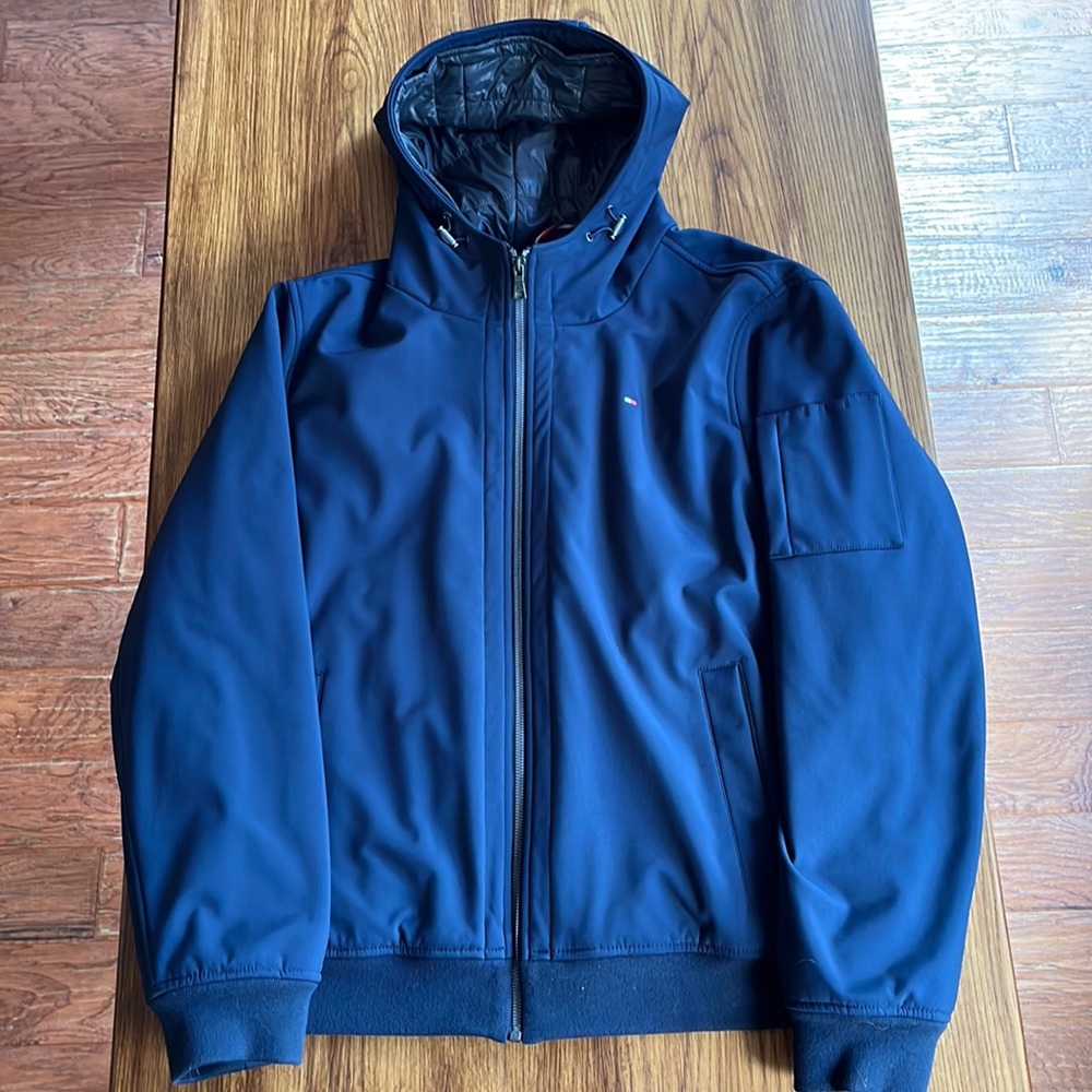 Tommy Hilfiger Blue Bomber Jacket, XL